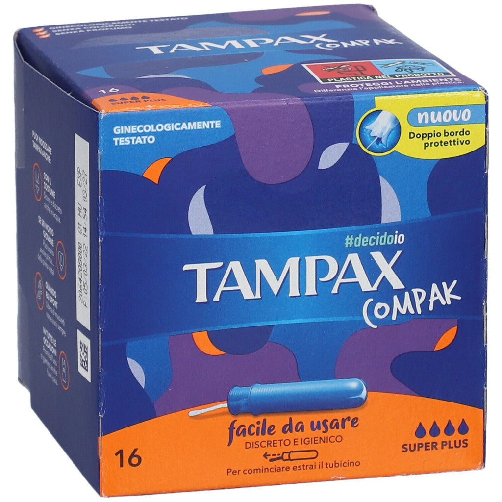 Tampax SuperPlus Compak Sanitary Pads 16Pcs