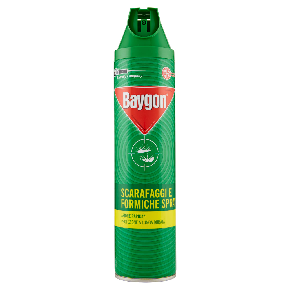 Baygon Spray Scarafaggi/Formiche 400Ml