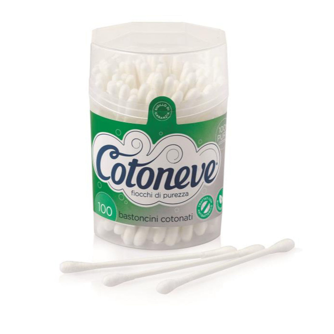 Cotoneve - Bastoncini puliorecchie 100Pz
