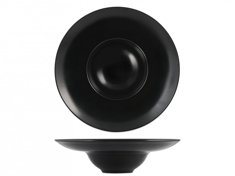 Piatto Pasta Nero Cm24