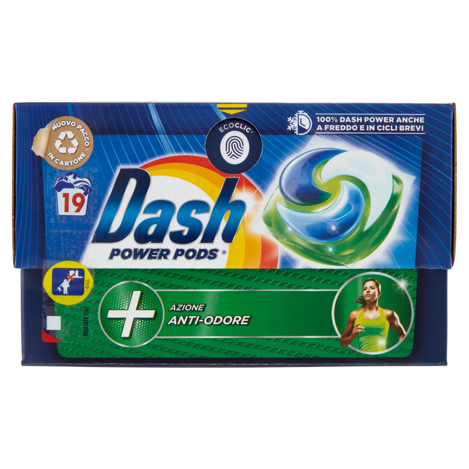 Dash Pods Power Anti-Odor Pcs.19