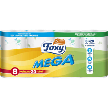 Foxy - Carta Igienica Mega Decorata 2Veli Rotoli 8