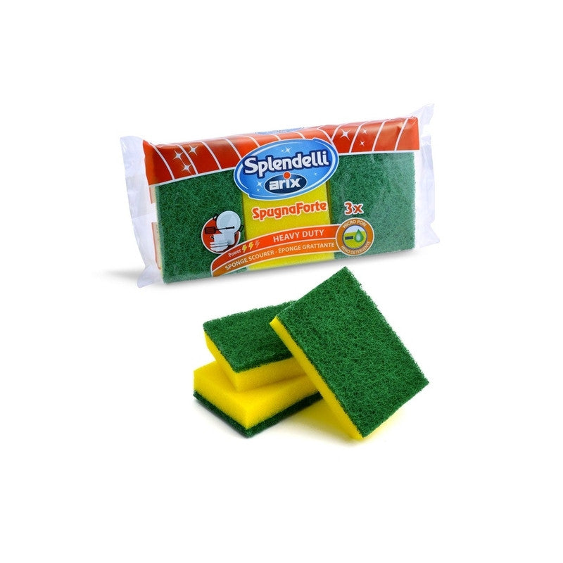 Arix - Splendelli abrasive sponge 3 pcs