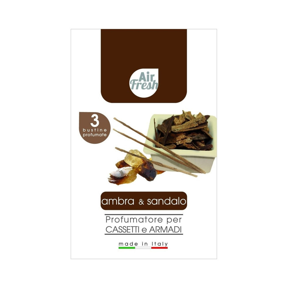 Air Fresh - Profumatore buste Ambra&Sandalo