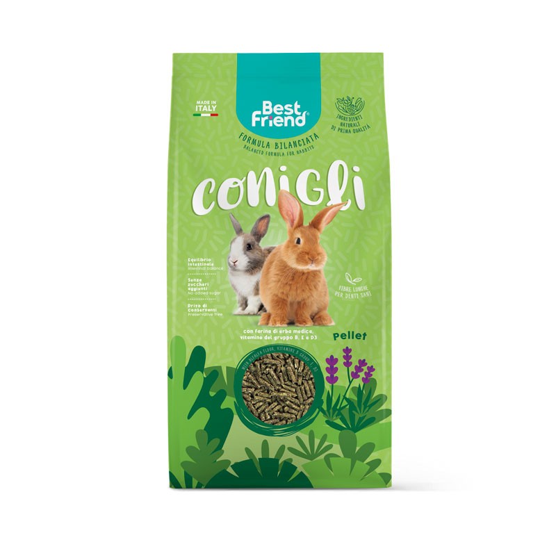 Best Friend Mangime Pellet Per Conigli 900G