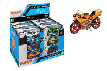 Globo Moto Die Cast Ruota Libera