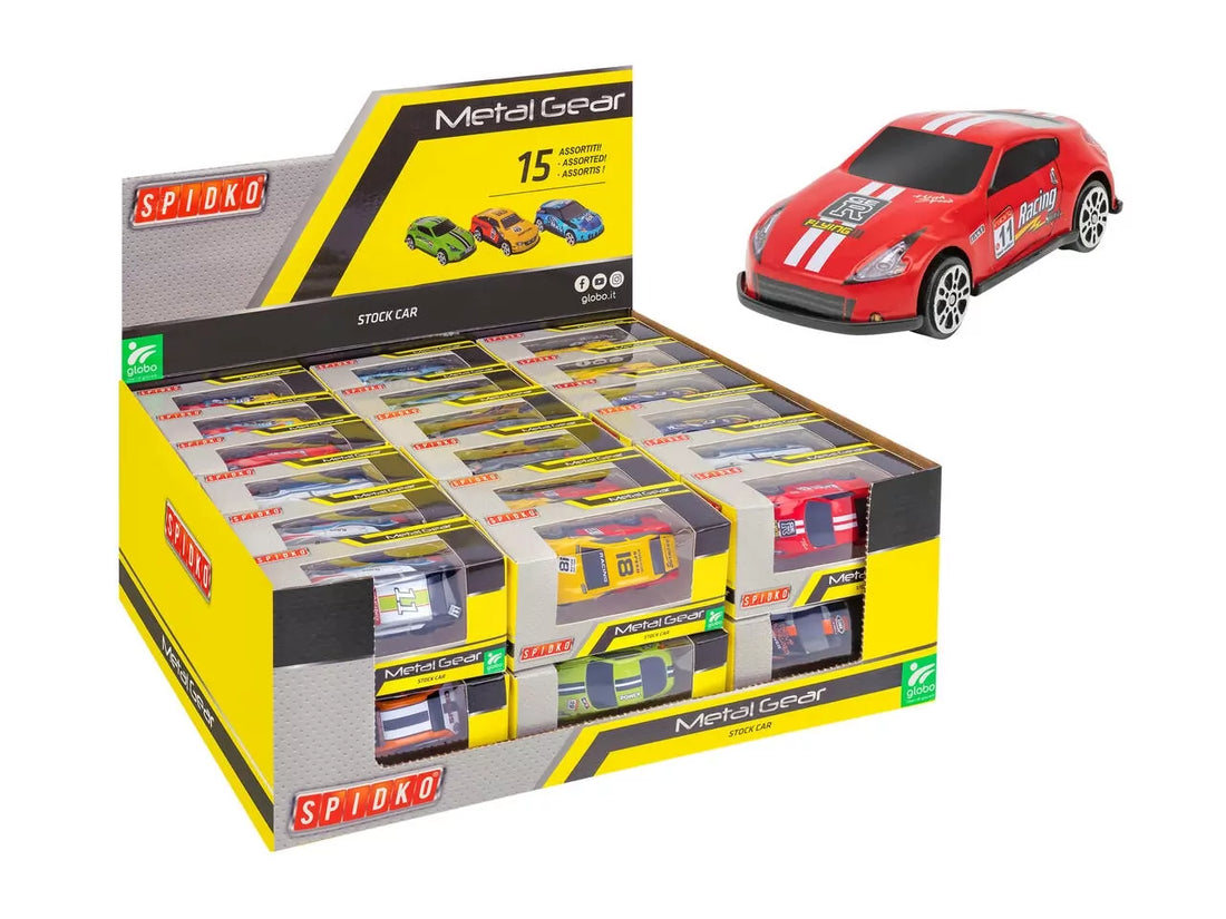 Globo Auto Metallo Ruota Libera 1Pz 3Mod 5Col