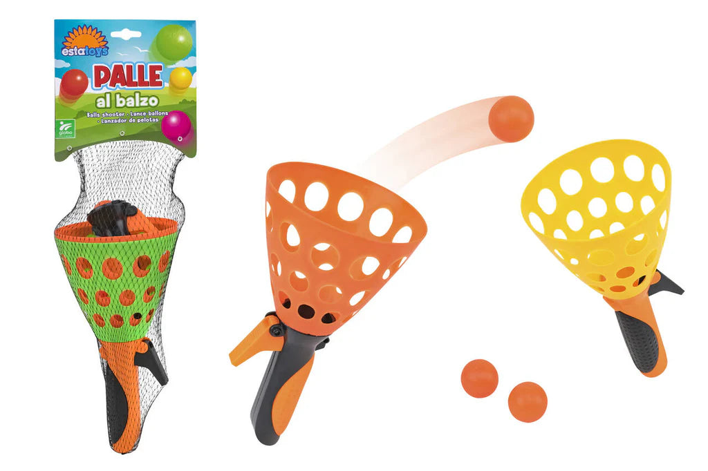 Globo Cesto Lanciapalle 2Pz 2Col