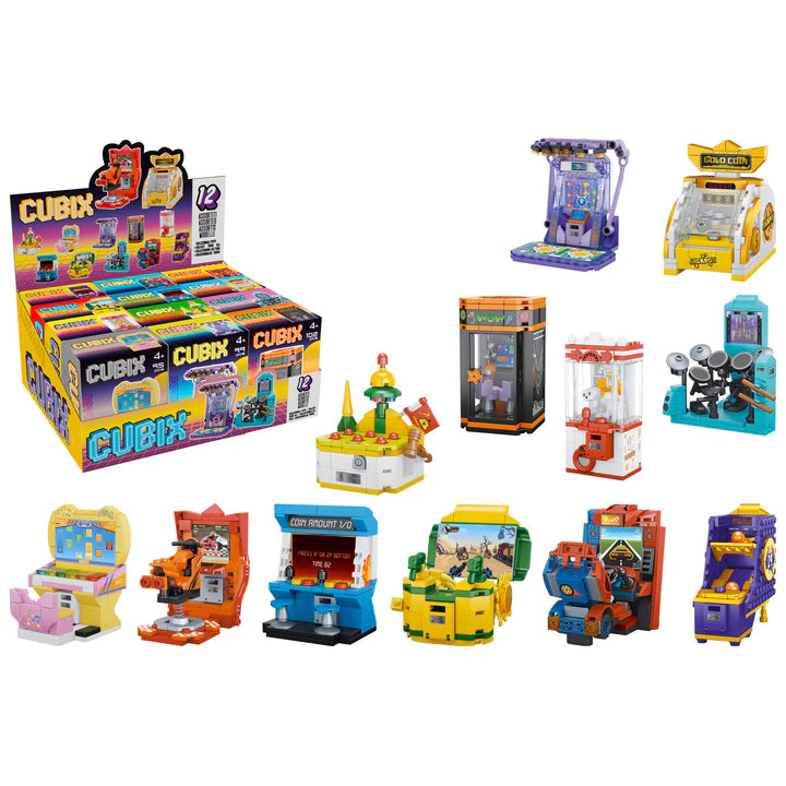 Globo Cubix Videogioco Arcade 12 Ass 12Pz D/Box