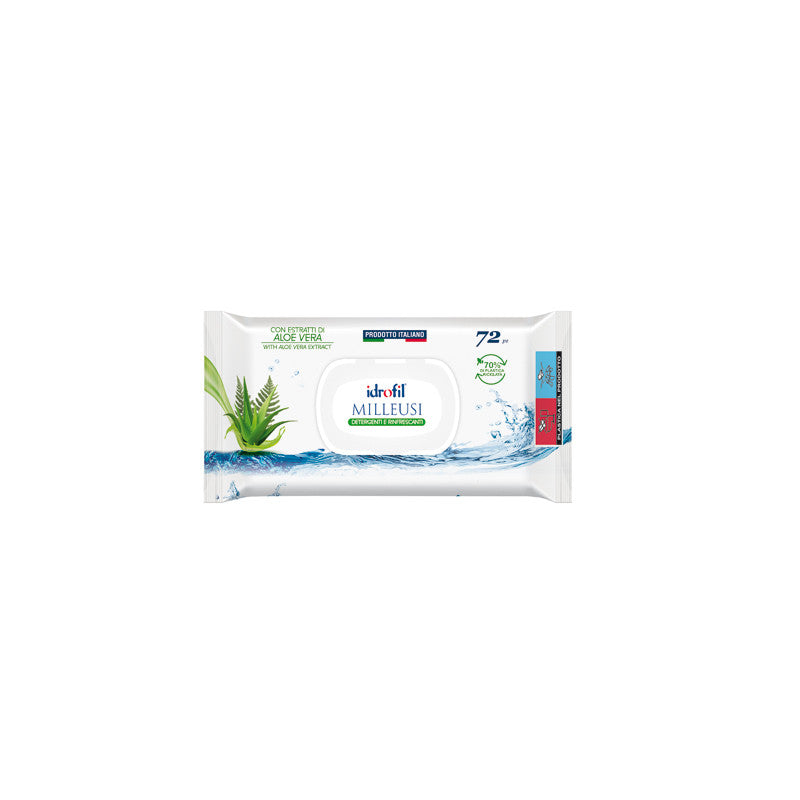 Idrofil Salviette 72Pz Multiuso