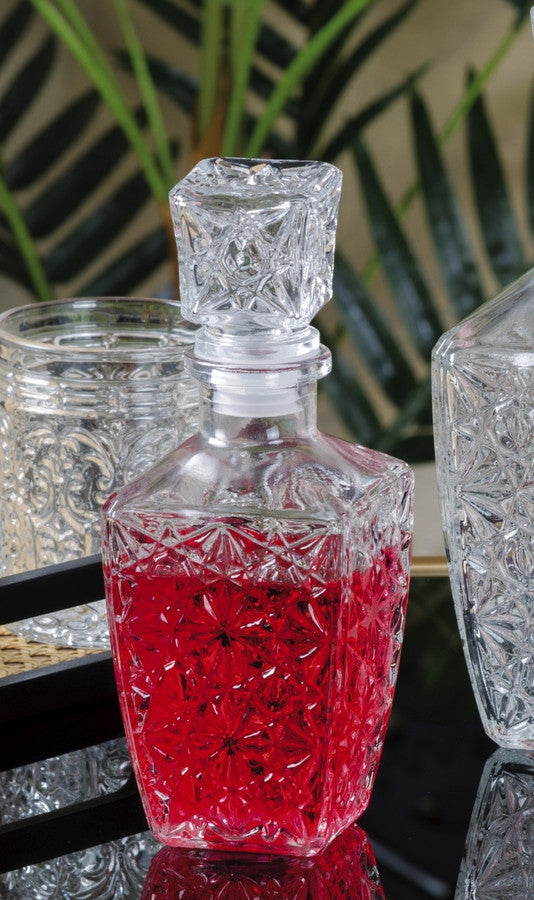 Ad - Bottiglia In Vetro 480Ml 8X8Xh21Cm