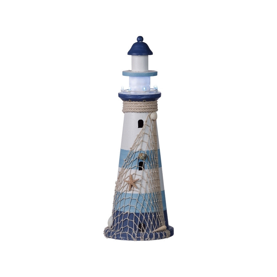 Ad - Faro In Mdf Per Decorazione 9 Led Ø16Xh48
