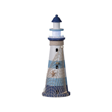 Ad - Faro In Mdf Per Decorazione 9 Led Ø16Xh48