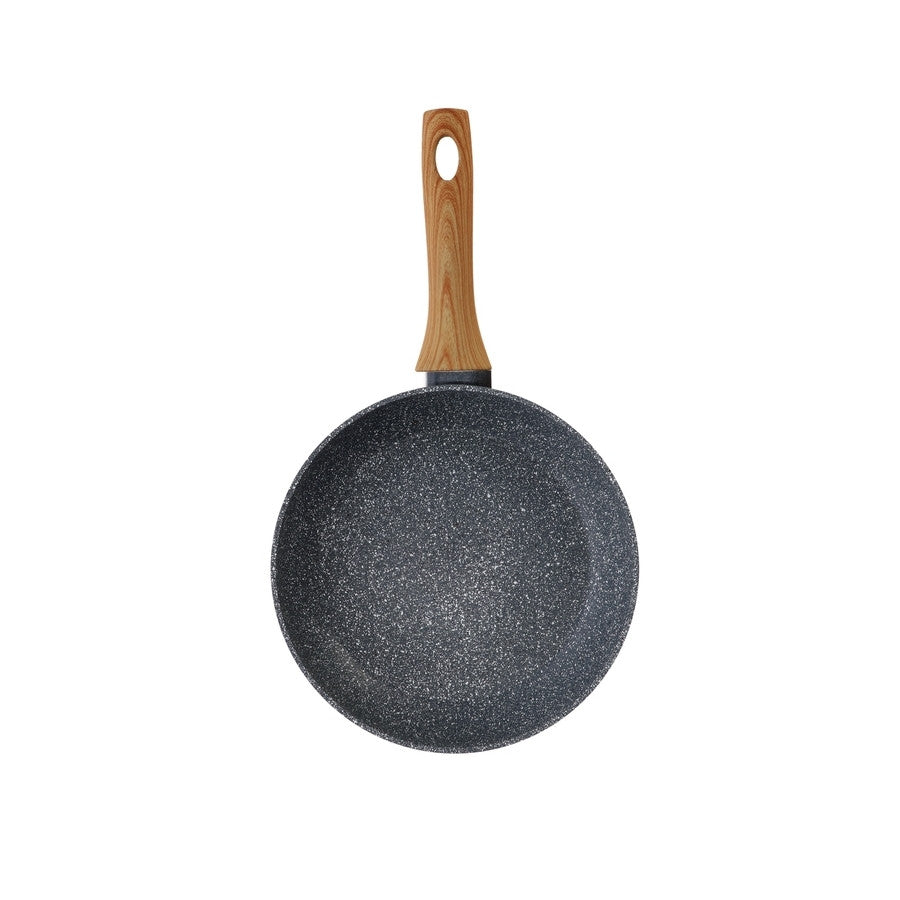 Ad - 6Pcs Non-Stick Stone Cook Induction Battery