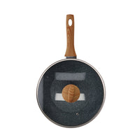 Ad - 6Pcs Non-Stick Stone Cook Induction Battery