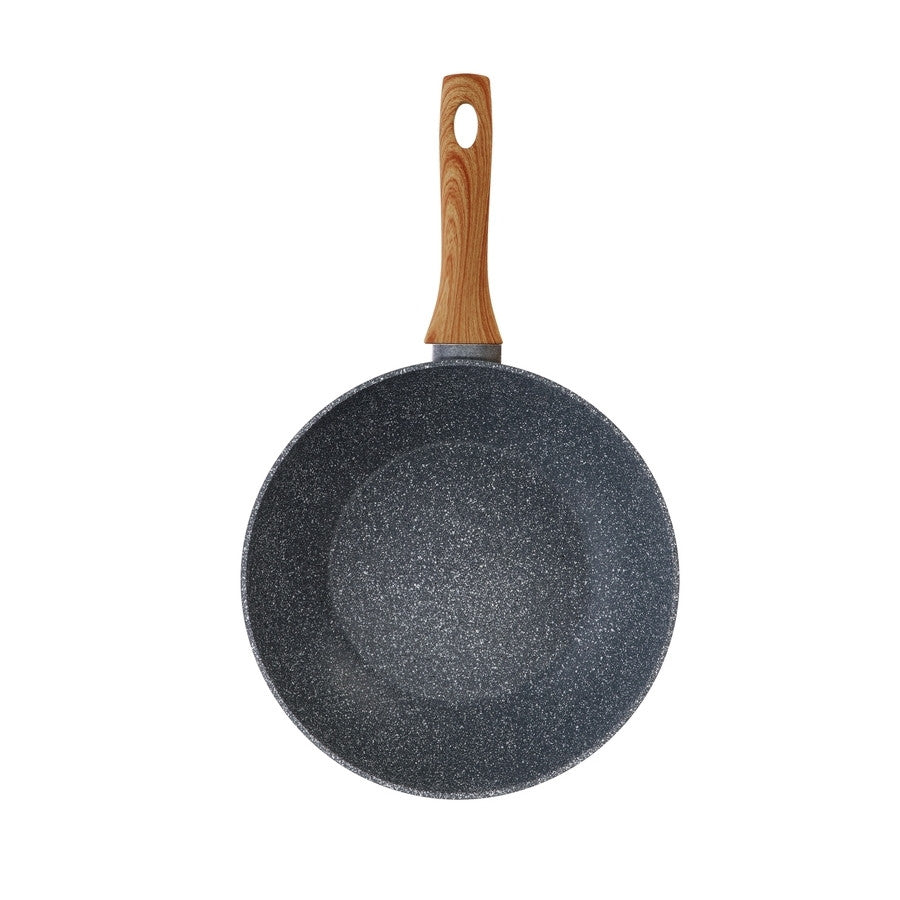 Ad - 6Pcs Non-Stick Stone Cook Induction Battery