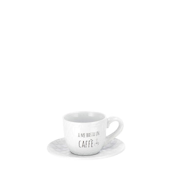Ad - Servizio Caffe Ceramica 2 tazzine