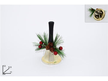 Christmas Campanella Con Rametto