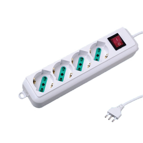 Extrastar - Multripresa  shuko 4P. C/INT. 1.5MXSL3004