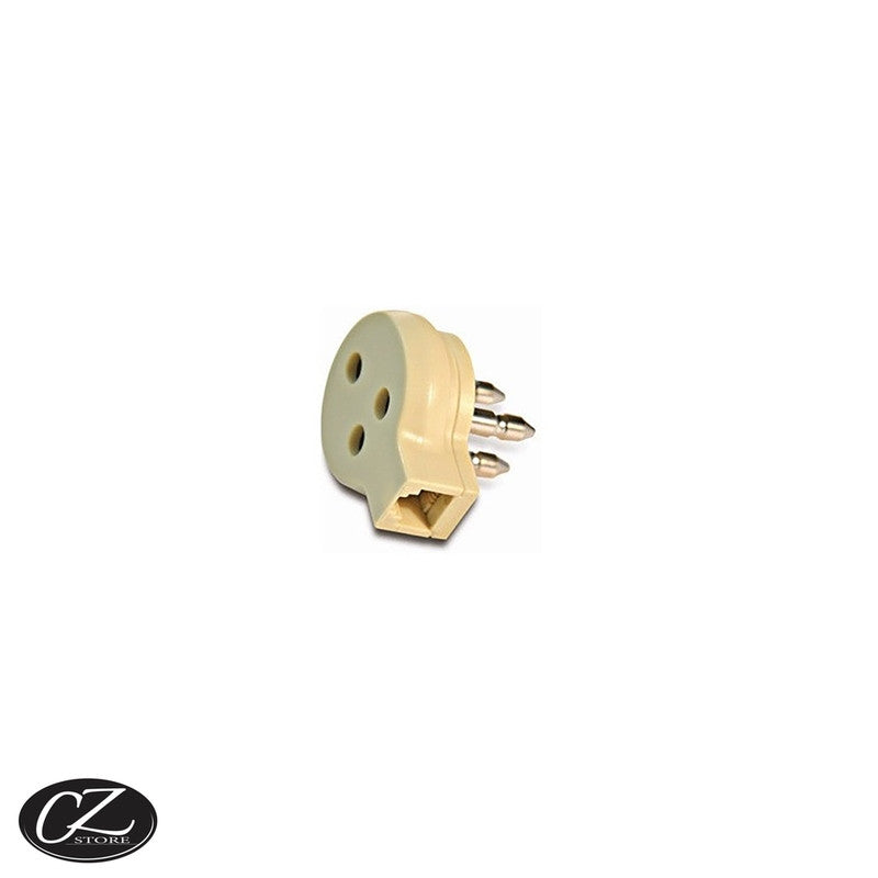 Wimitech - Three-pole telephone adapter + plug ca-1063 