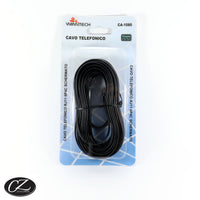 Wimitech - Telephone cable RJ11 6P4C 10MT CA-1080