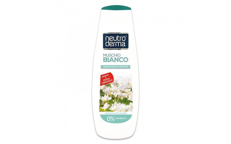 Neutroderma Shower Gel 750ml White Musk