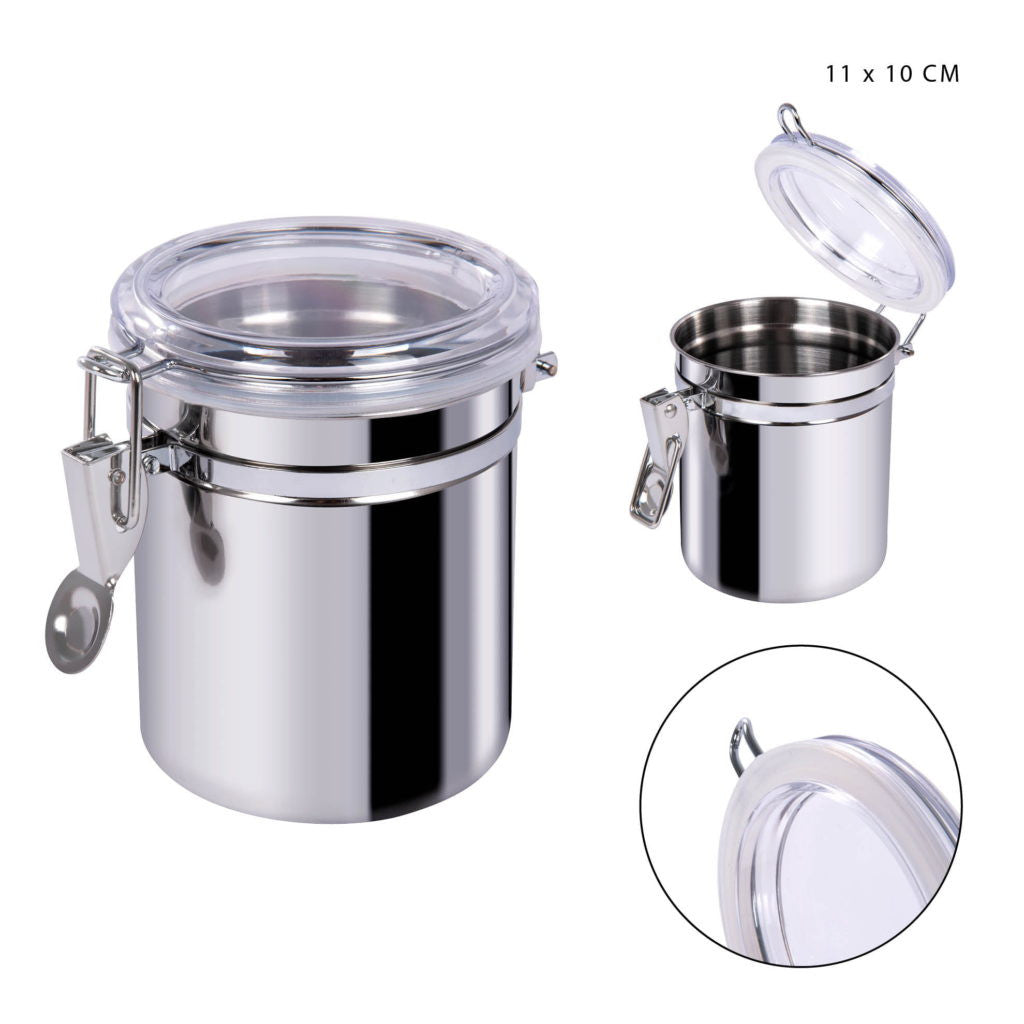 Dc - Contenitore Ermetico Inox 11X10Cm