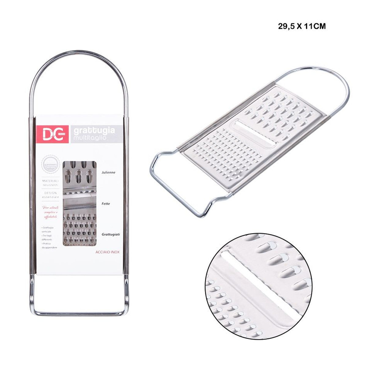 Dc - Grattugia multitaglio Inox