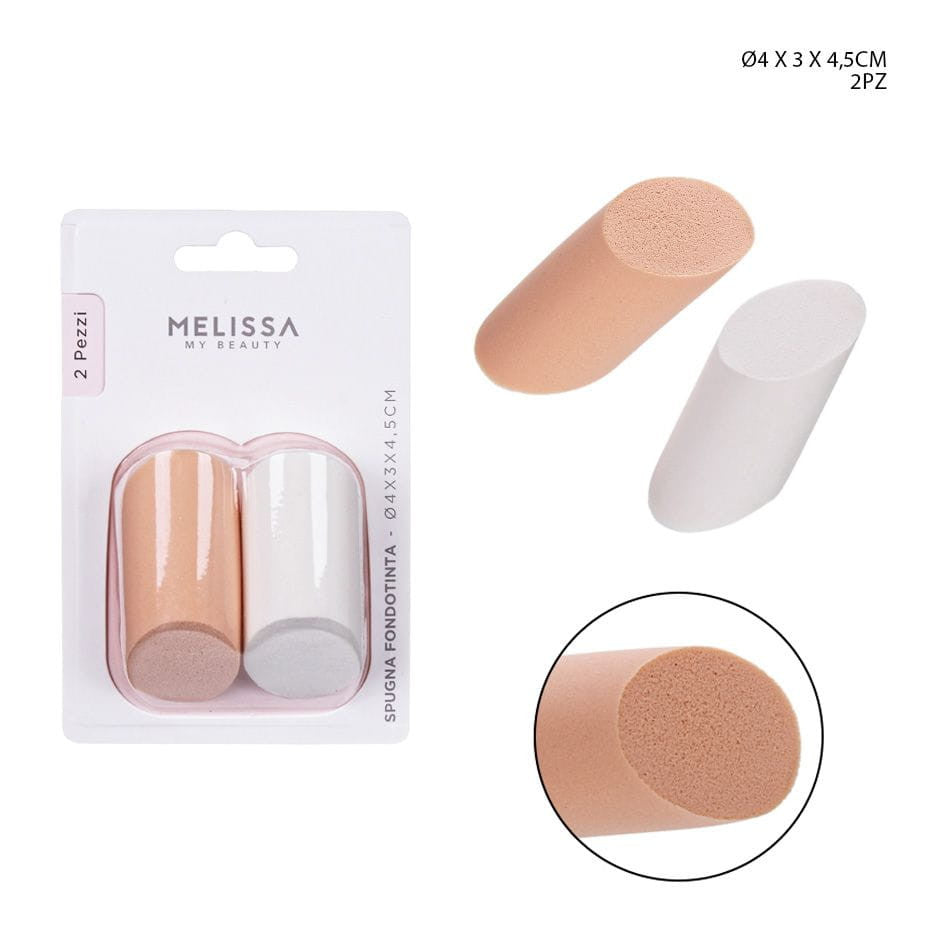 Melissa - Makeup Sponge 4x3x45Cm 2Pcs