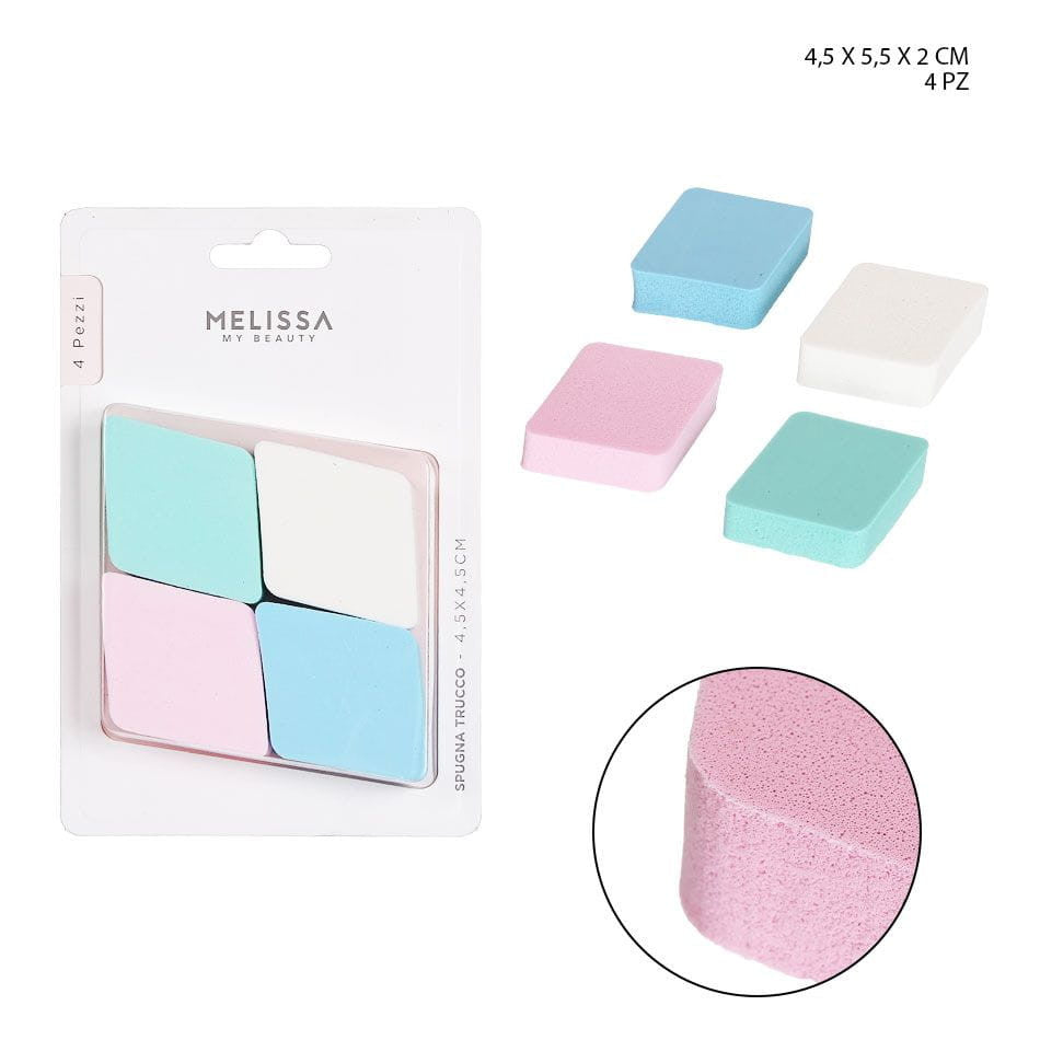 Melissa - Makeup Sponge 45x45Cm 4Pcs