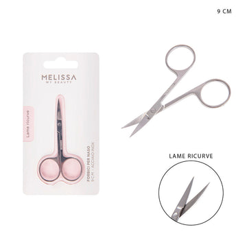 Melissa - Forbice naso lama ricurva 9Cm