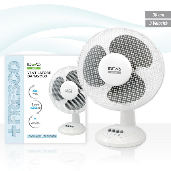 Ab.M Ventilatore Da Tavolo 30Cm