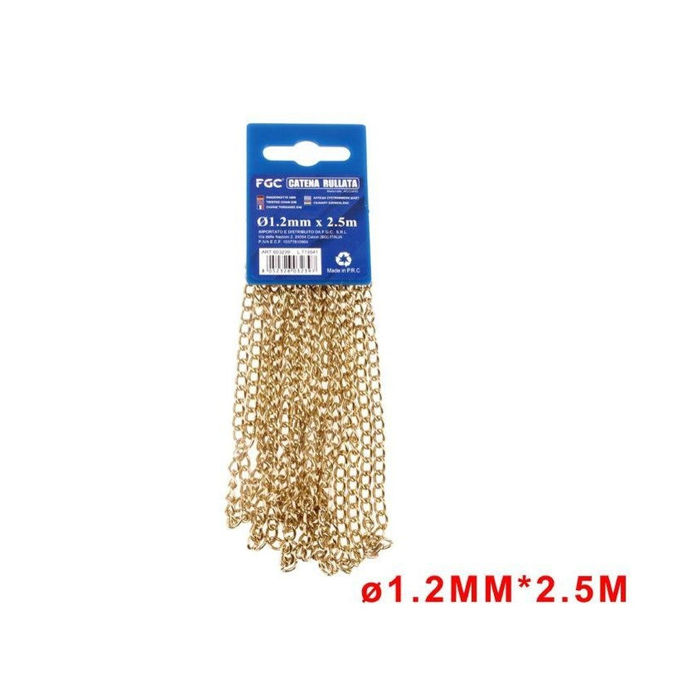 Fgc® - Catena Ritorta Mis.1.2Mm*2.5M