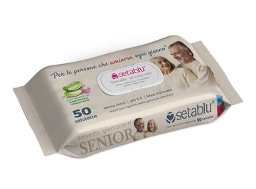 Setablu Salviette Senior 50Pz Aloe