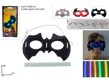 SS HW MASCHERA LUMINOSA HALLOWEEN 3ASS 1PZ