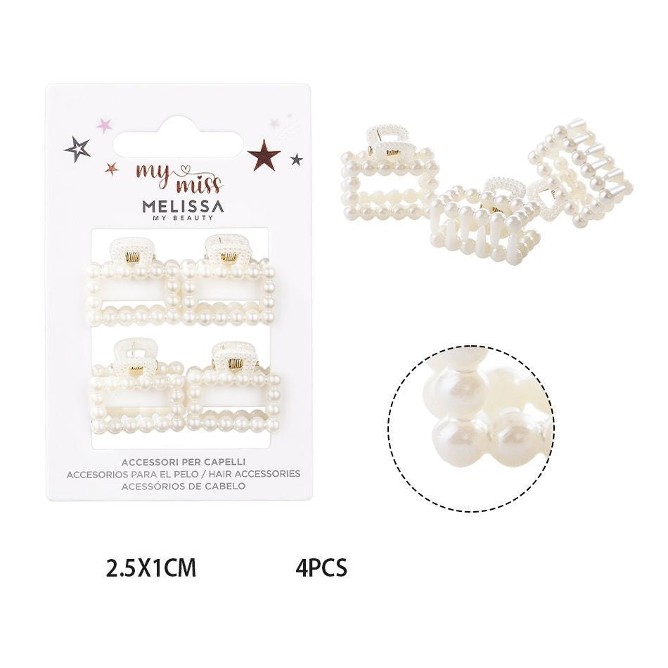 Melissa Hair Clip 2.5Cm 4Pcs