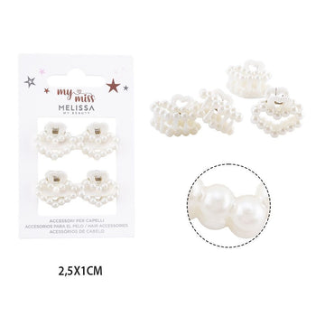 Melissa Hair Clip 2.5Cm 4Pcs