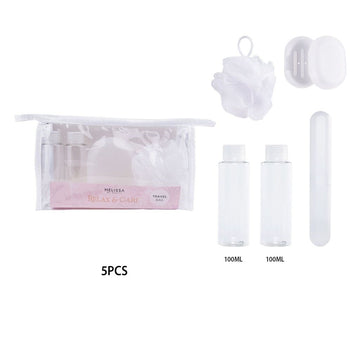 Melissa Bottles 100ml 2pcs P/Brush P/Soap Sponge