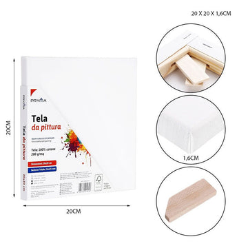 Pryma - Tela Pittura 20X20Cm