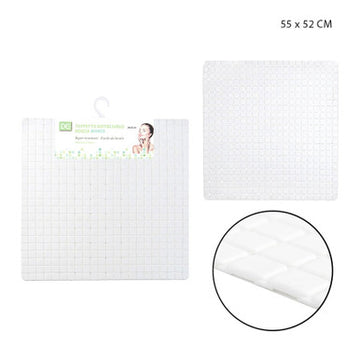 Dc - Tappeto Antiscivolo Doccia 54X52Cm Bianco