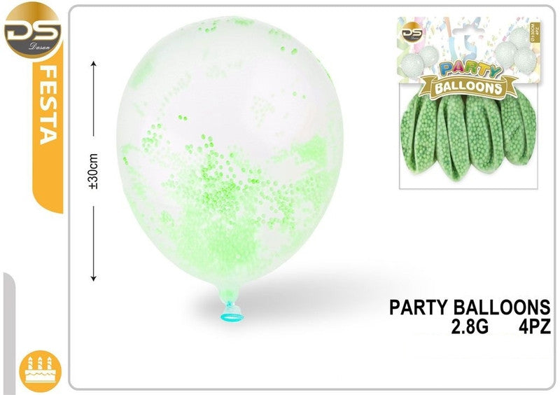 Dz - Party Balloons 30Cm 4Pz6