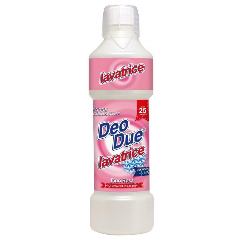 Deo Due Lavatrice Fiori Rosa
