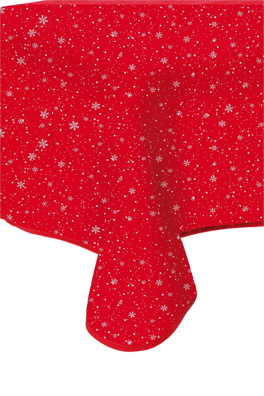 To Stain Resistant Tablecloth Mogan 3 Assorted Christmas Patterns 120X160cm