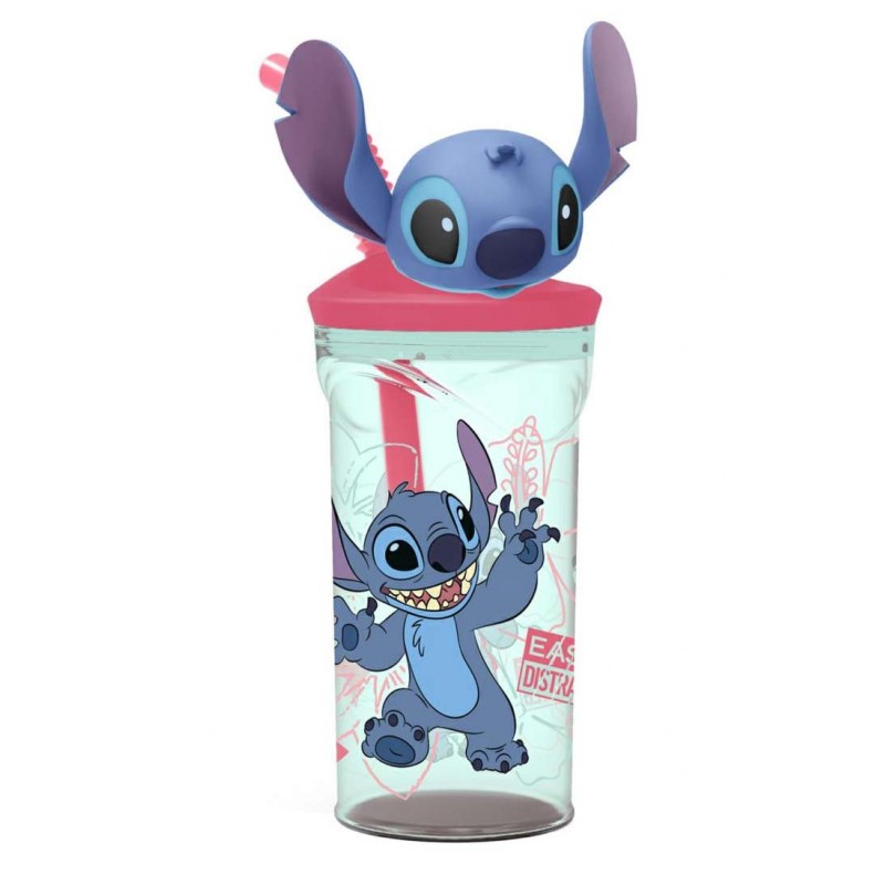 Disney Food Bicc.3D C/Can.360Ml Stitch 24/24