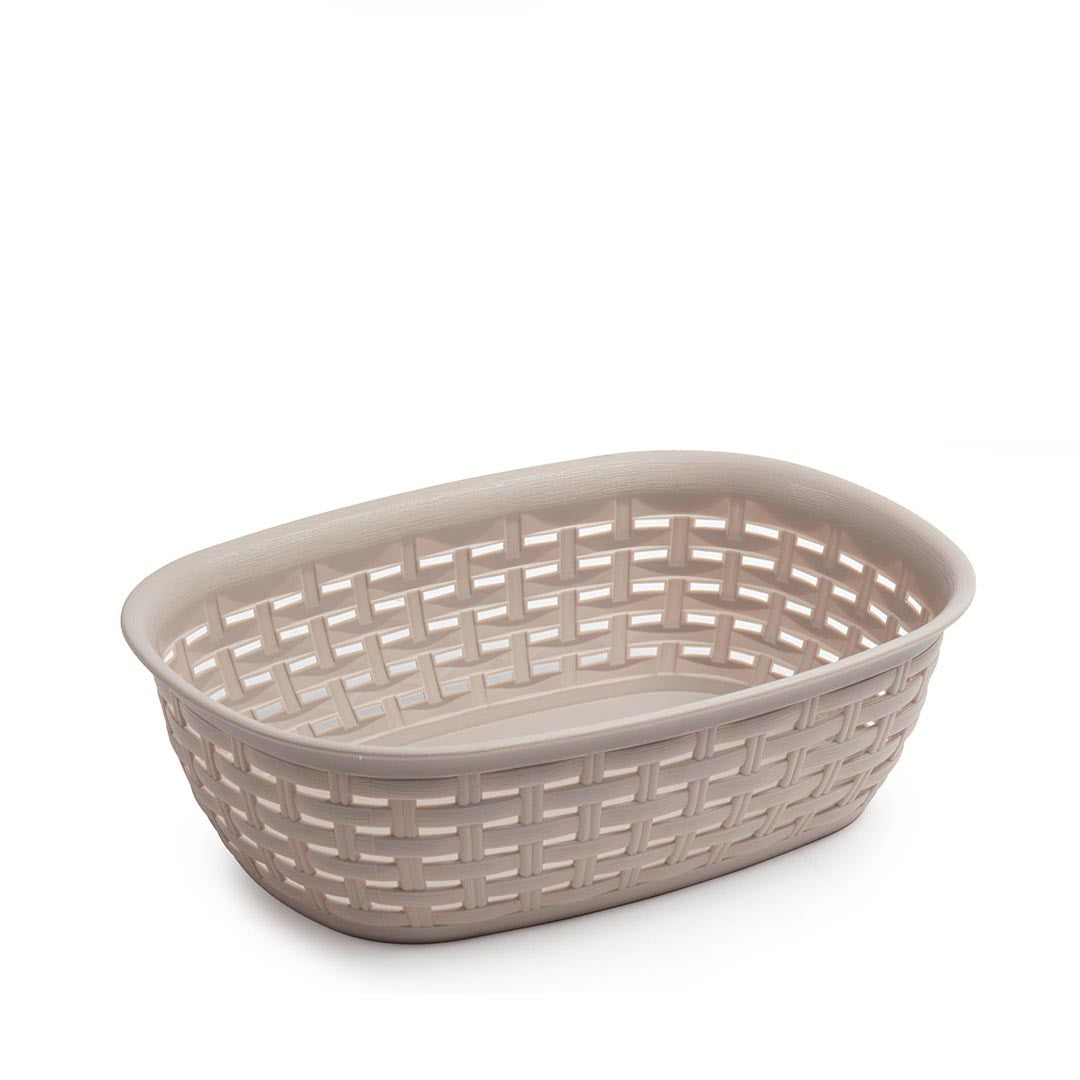 PlasticForte® - Multipurpose Rattan Basket Random Assortment