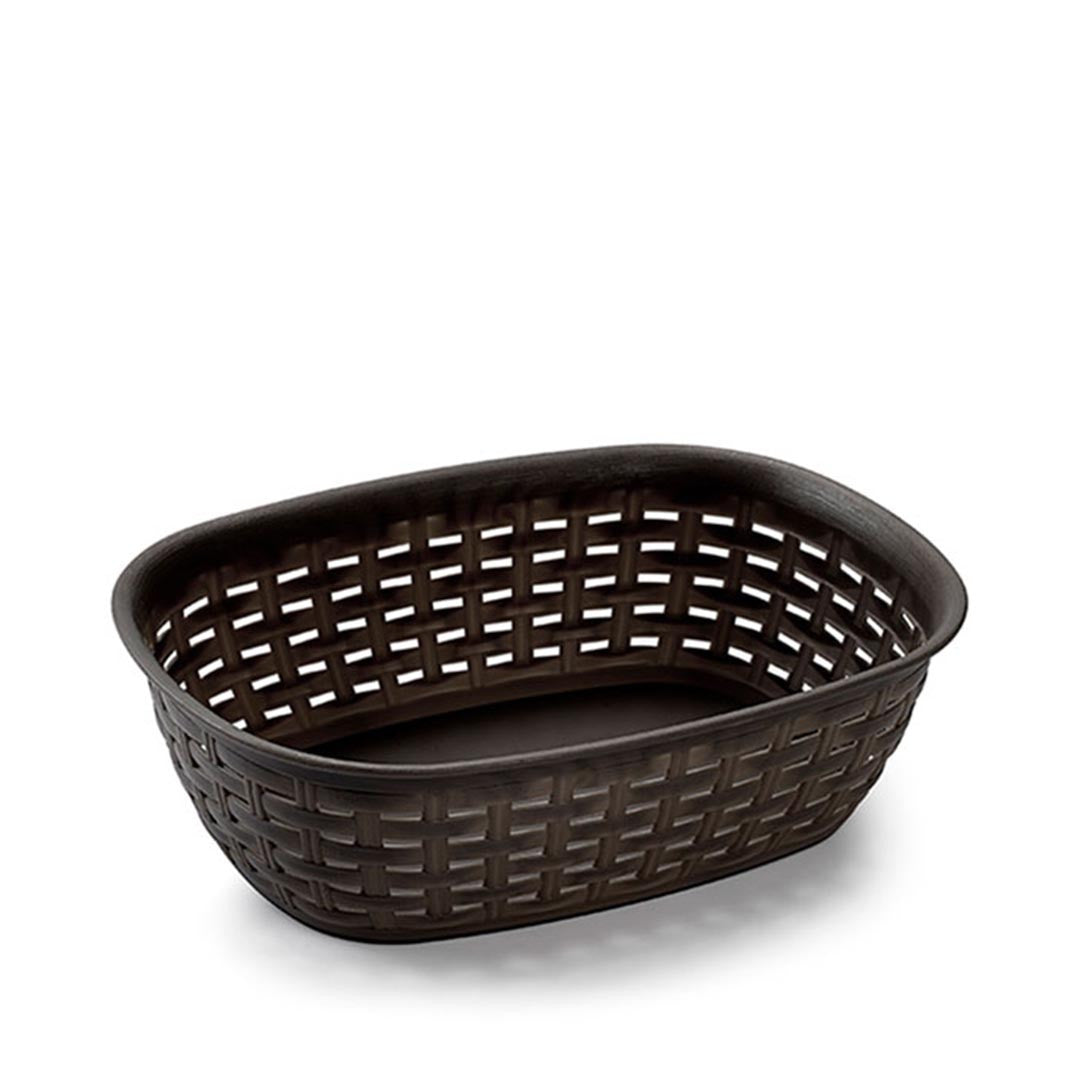 PlasticForte® - Multipurpose Rattan Basket Random Assortment