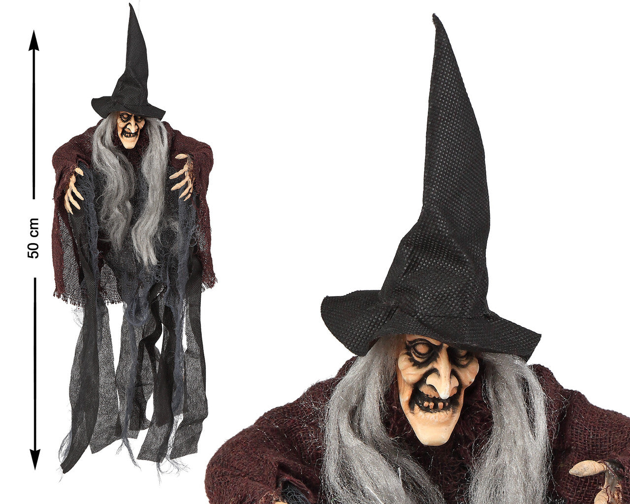 Atosa Gadget Witch 50 Cm