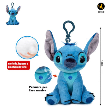 DISNEY STITCH PORTACHIAVE 12CM