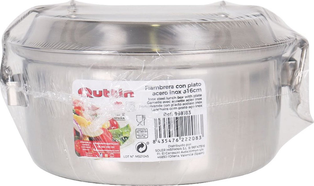 Stainless Steel Lunch Box 16cm W/Pi "Privilege