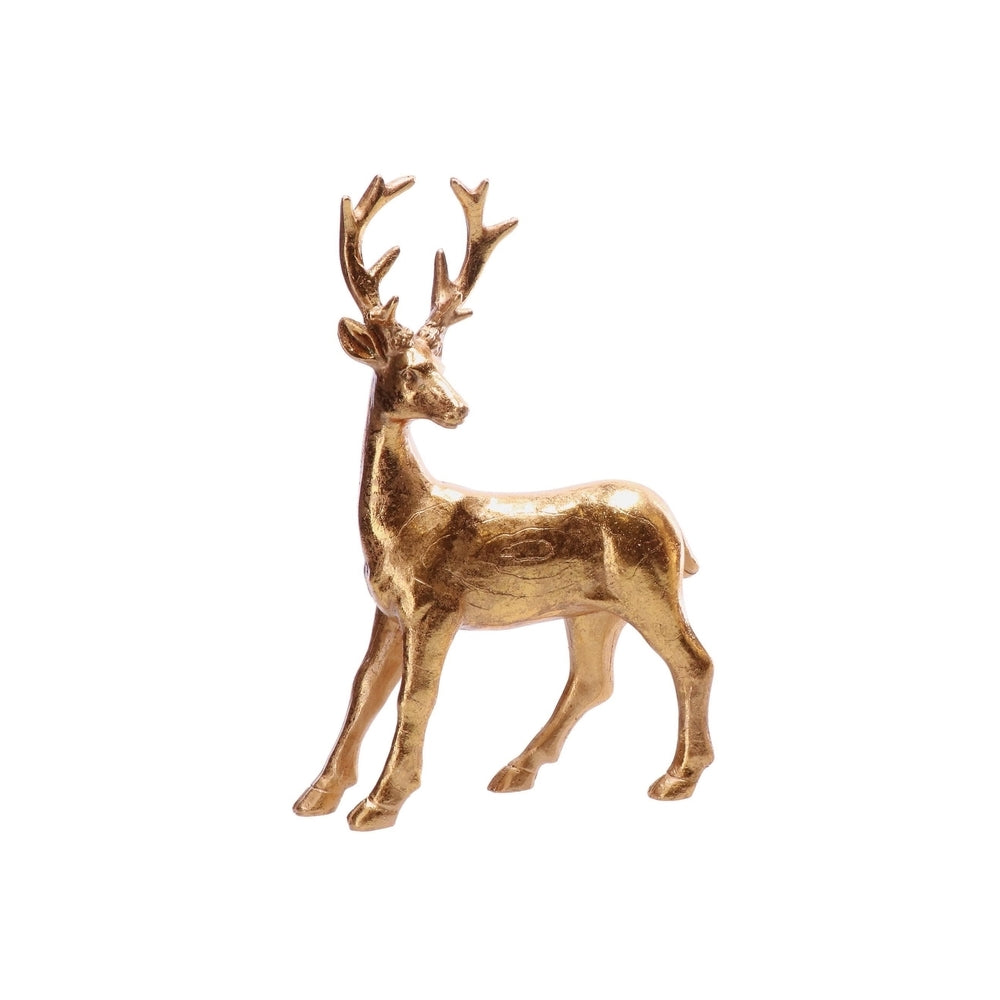 At Christmas Reindeer Resin Assorted 2 Colors Random Cm14X4Xh20